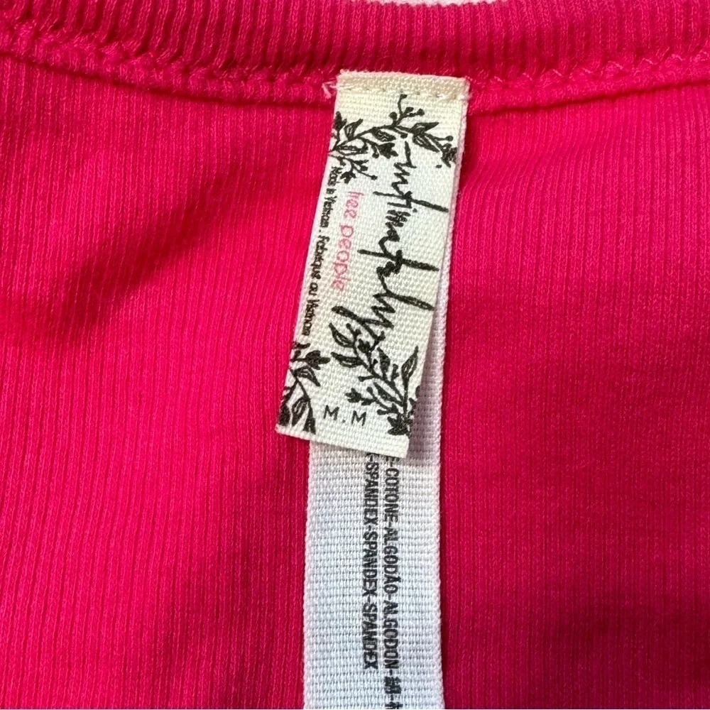 FREE PEOPLE
Byron Ribbed Flutter-Sleeve Bodysuit - Picture 6 of 6